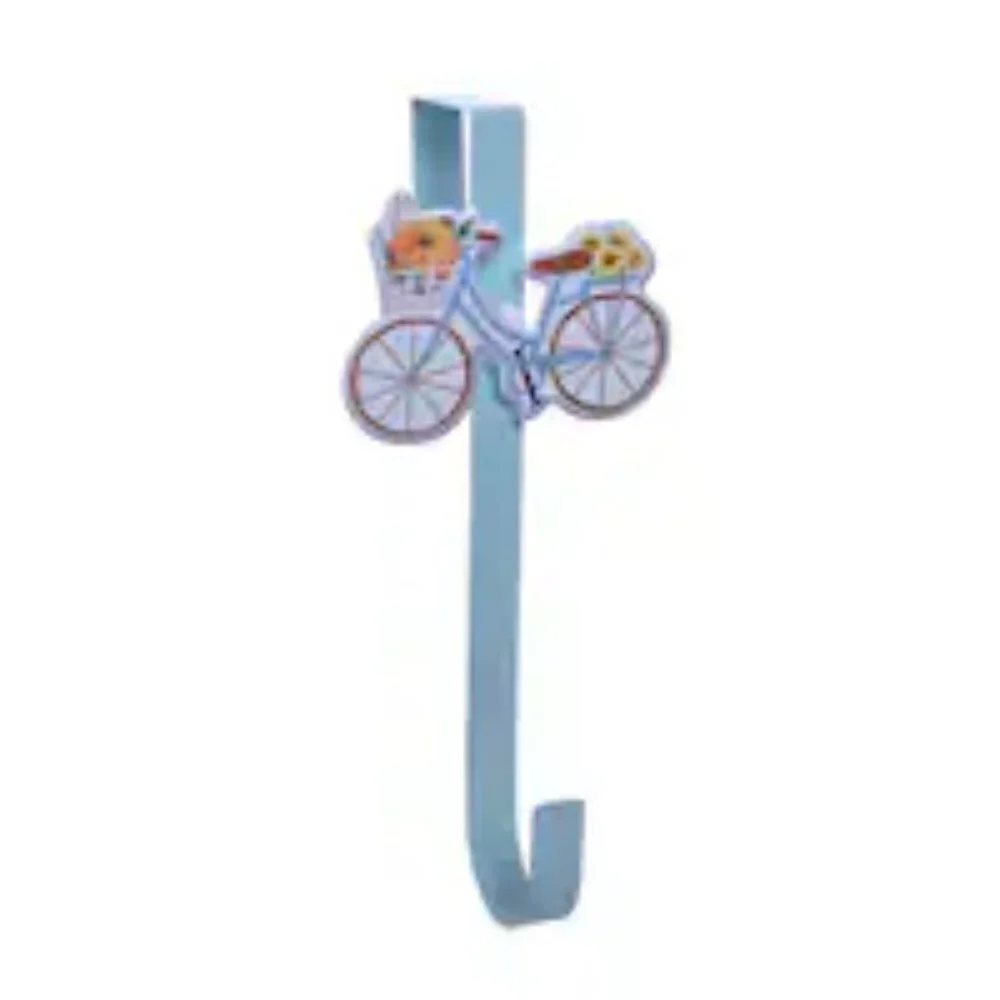 Bundle of 4 Fall Harvest Icon Shaped Metal Wreath Hangers 12.6 in. New